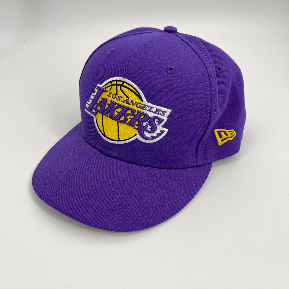 New Era Purple Yellow Los Angeles Lakers Snapback Dad Hat Streetwear Athleisure